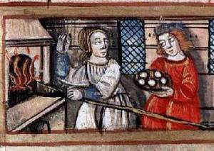 Four à pain au Moyen-Age