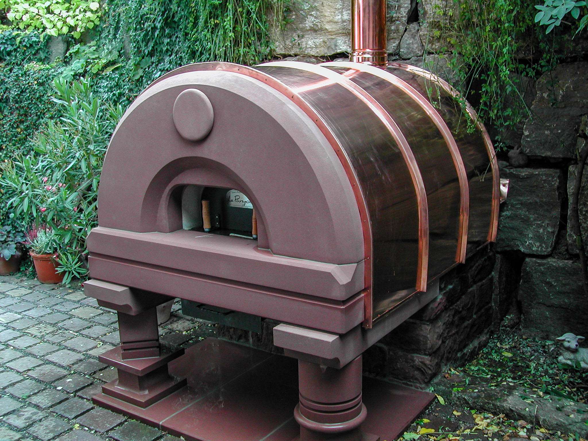 Habillage Four à Pizza Extérieur Four a Pain Extérieur à Bois LE PANYOL 66x99 - Habillage Original à  Découvrir - Le Panyol