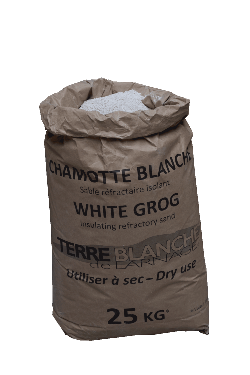 Chamotte Blanche - Sable Réfractaire pour Isolation Voute de Four à Pain Le  PANYOL - Le Panyol